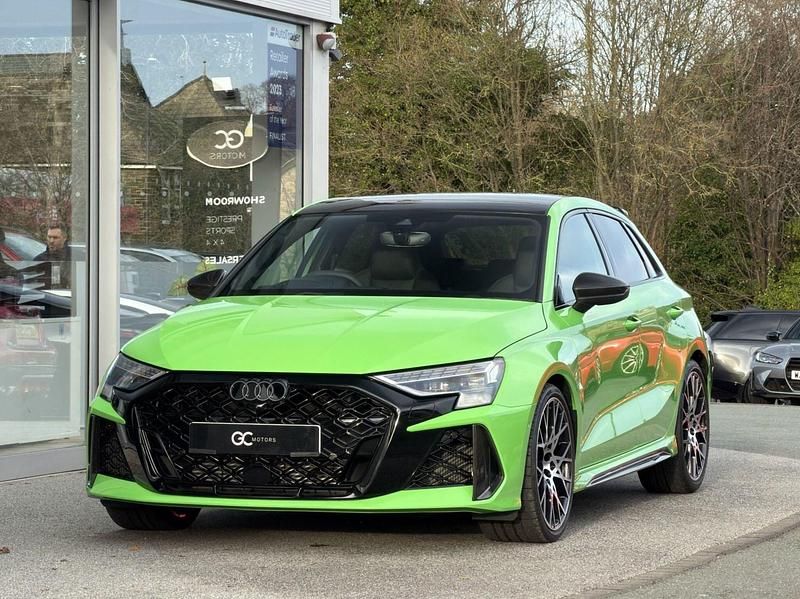 Green Used 2025 Audi RS3 Advanced Sedan | £58,940 (Fair price) - Image 1/3