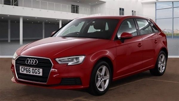 Red Used 2016 Audi A3 Sportback Design Hatchback | £11,795 (Fair price) - Image 1/1