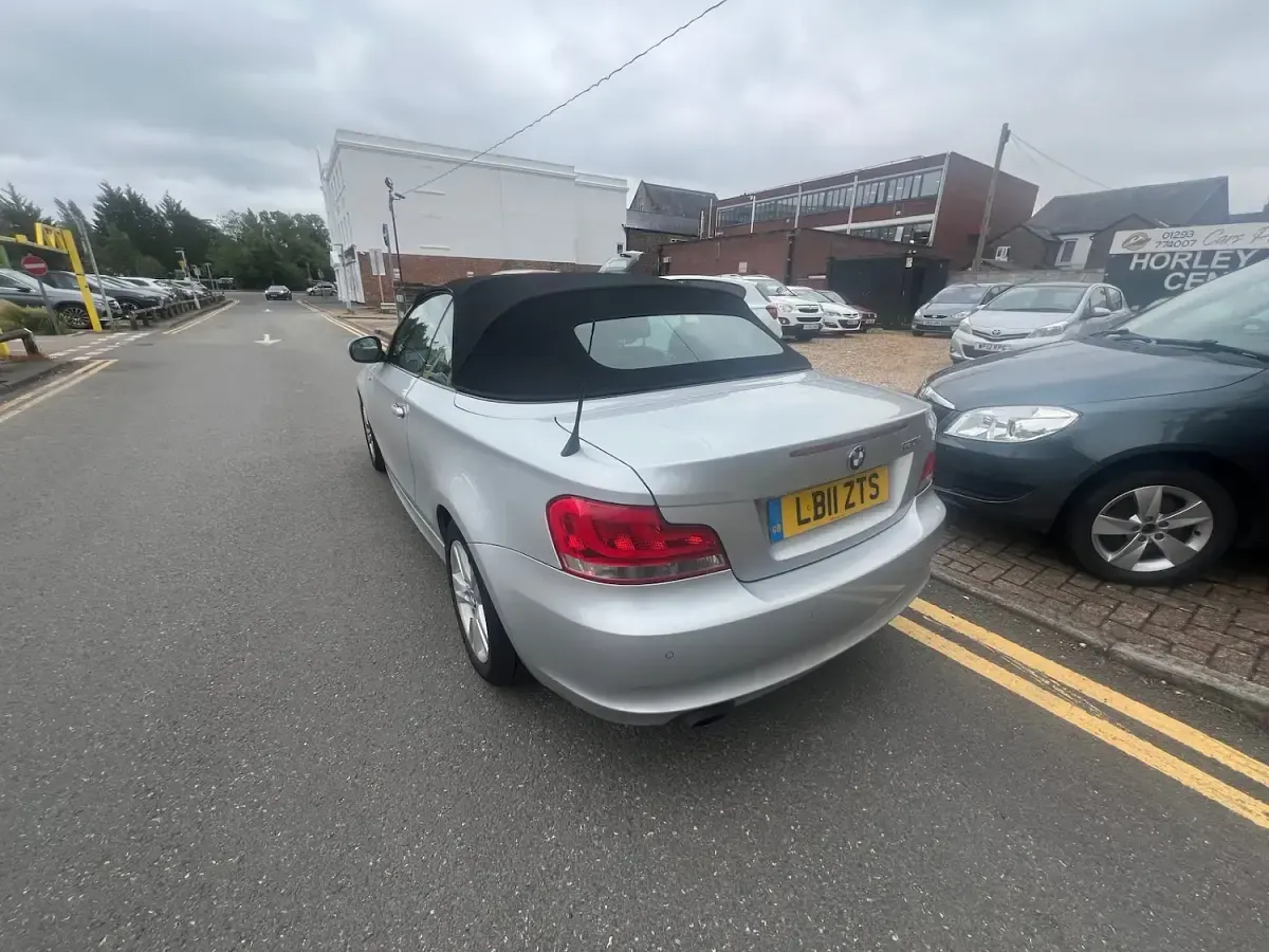 Used BMW 120 Cabriolet 2011 Silver Cabriolet