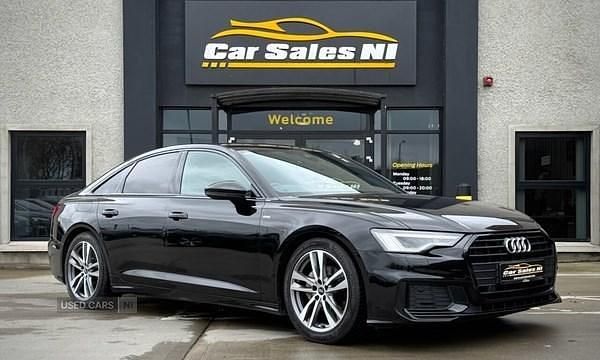 Used Audi A6 S-Line 204 HP (150 kW) 2022 Black Sedan