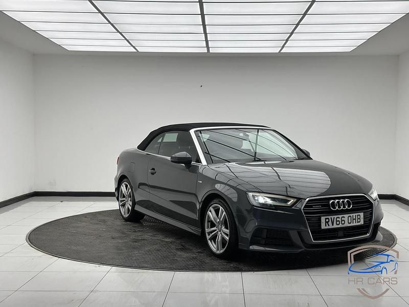 Grey Used 2016 Audi A3 Cabriolet S-Line Cabriolet | £11,995 - Image 1/4
