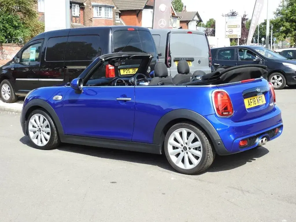 Used Mini Cooper S Cabriolet Sport 2018 Blue Cabriolet
