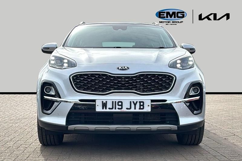 Used Kia Sportage 134 HP (98 kW) 2019 Silver frost SUV