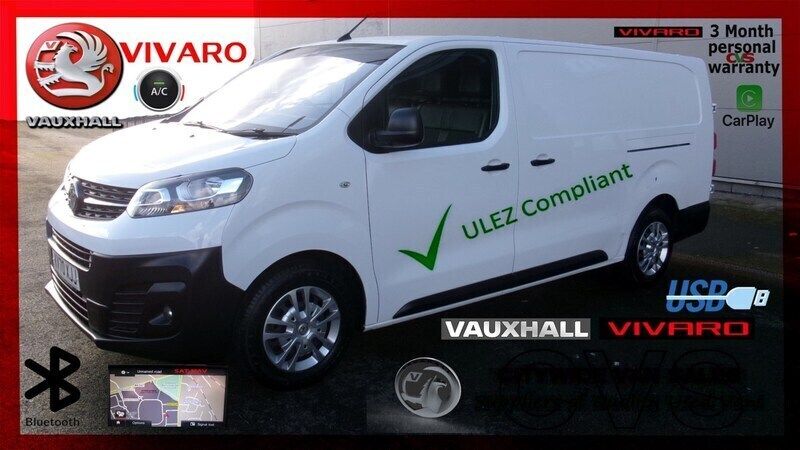 White Used 2020 Vauxhall Vivaro Van | £9,495 (Super price) - Image 1/4