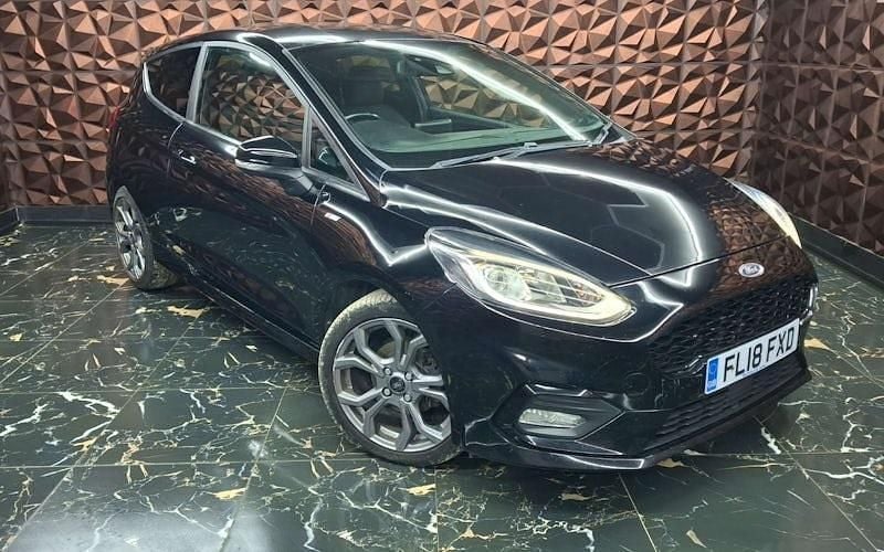 Black Used 2018 Ford Fiesta ST-Line Hatchback | £6,999 (Fair price) - Image 1/4