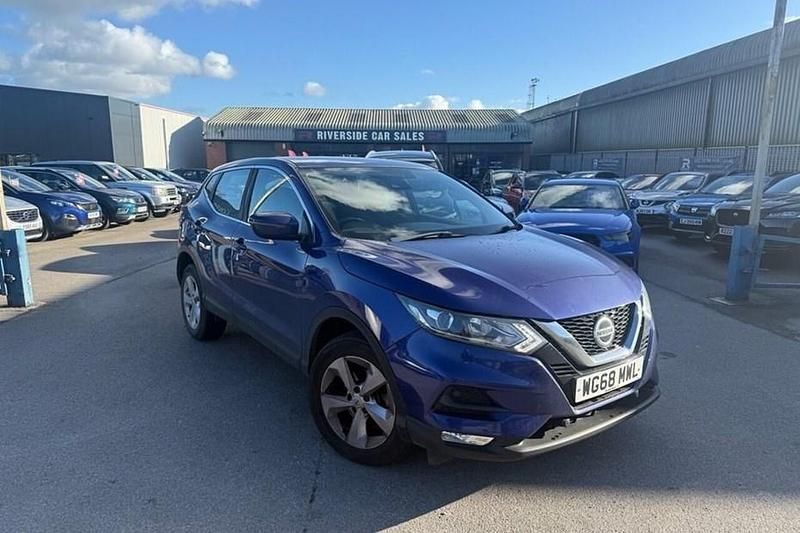 Blue Used 2018 Nissan Qashqai Acenta Premium SUV | £8,500 (Good price) - Image 1/1