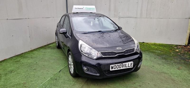 Used Kia Rio 2012 Black Hatchback