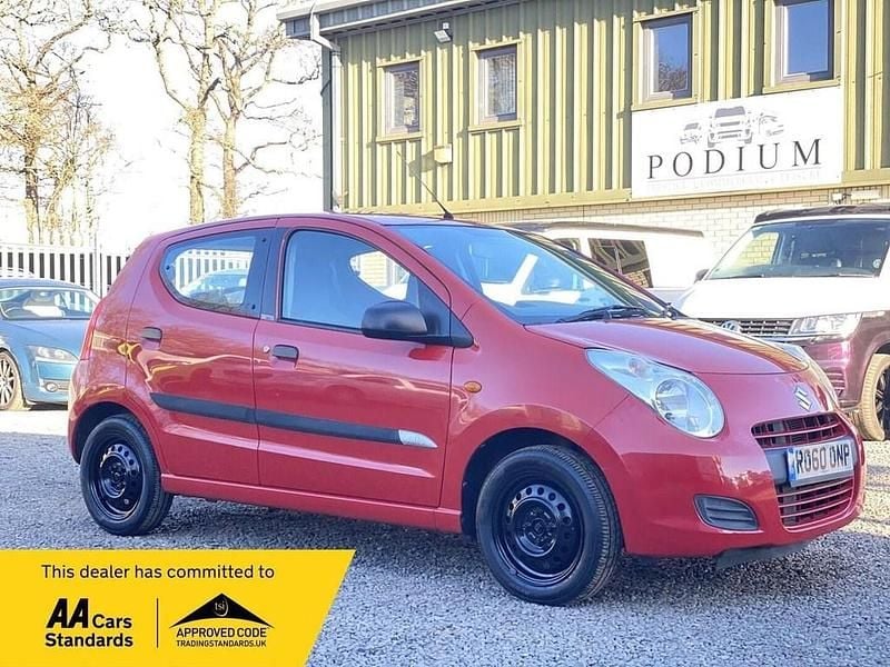 Used Suzuki Alto 68 HP (50 kW) 2011 Red Hatchback