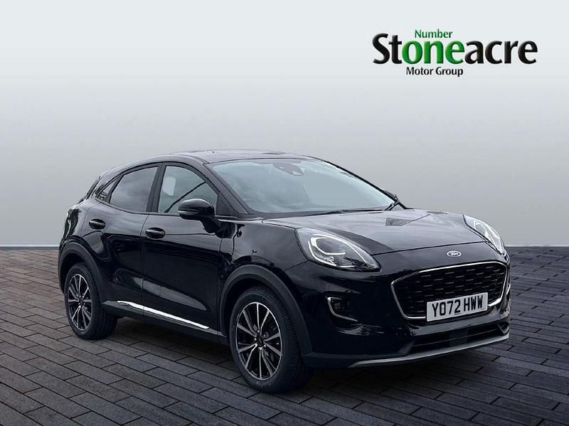 Black Used 2023 Ford Puma Titanium SUV | £13,725 (Good price) - Image 1/4