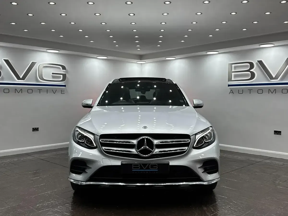 Used Mercedes GLC220 AMG Line Premium 167 HP (122 kW) 2017 Silver SUV
