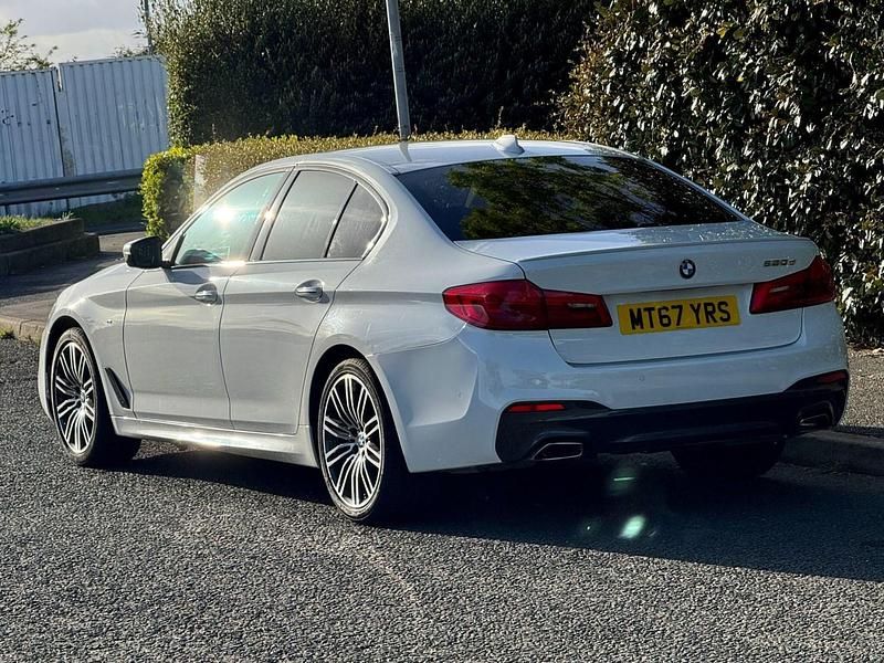 Used BMW 520 M Sport 2017 White Sedan