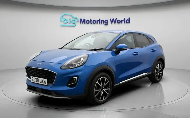 Used Ford Puma Titanium 125 HP (91 kW) 2020 Blue SUV
