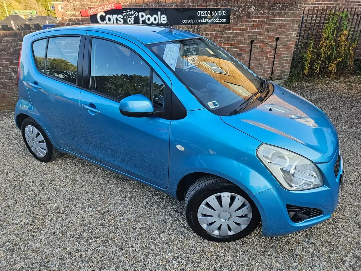 Used Suzuki Splash 67 HP (49 kW) 2013 Blue Hatchback