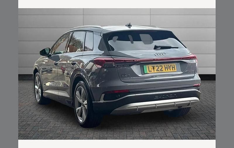 Used Audi Q4 e-tron S-Line 150 kW (204 HP) 2022 Grey SUV