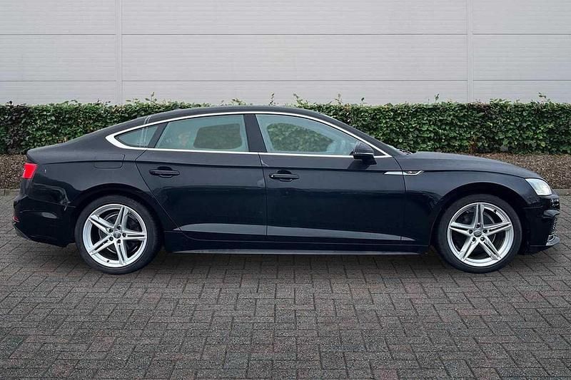 Used Audi A5 S-Line 2018 Black Hatchback