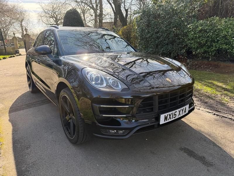 Used Porsche Macan Turbo 2015 Black SUV