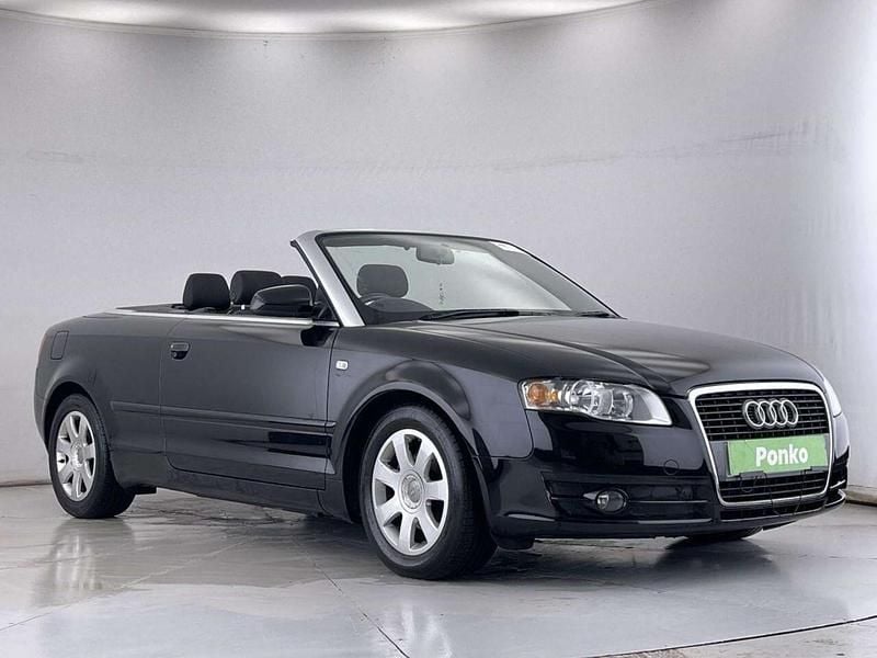 Black Used 2007 Audi A4 Cabriolet Comfort Cabriolet | £3,290 - Image 1/3