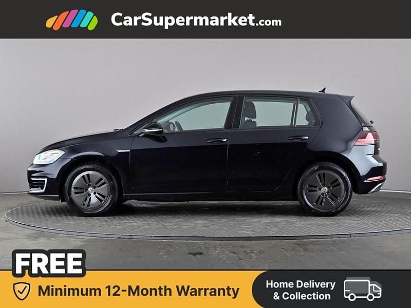 Used VW e-Golf 99 kW (135 HP) 2018 Black Hatchback