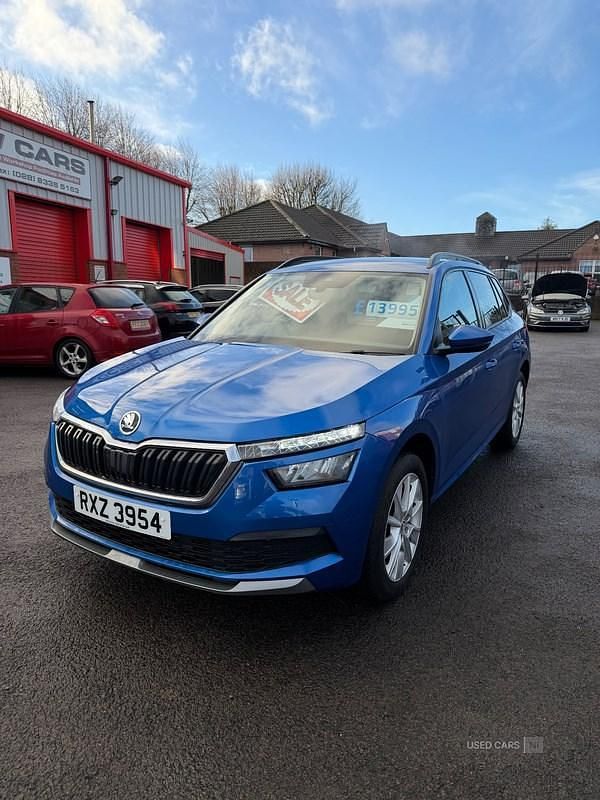 Used Skoda 110 R SE Drive 2022 Blue Hatchback