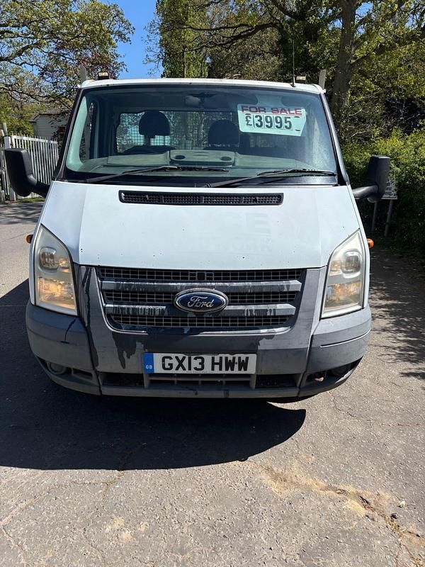 Used Ford Transit 125 HP (91 kW) 2013 White Cabriolet