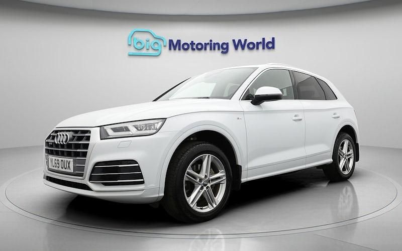 Used Audi Q5 S-Line 190 HP (139 kW) 2020 White SUV
