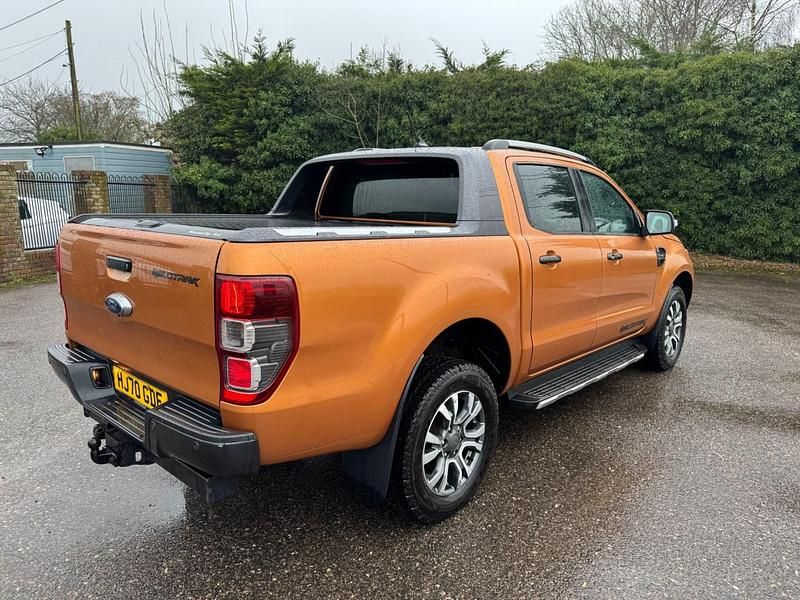 Used Ford Ranger Wildtrack 2020 Orange Pickup