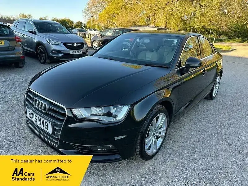 Used Audi A3 Sport 180 HP (132 kW) 2015 Black Sedan