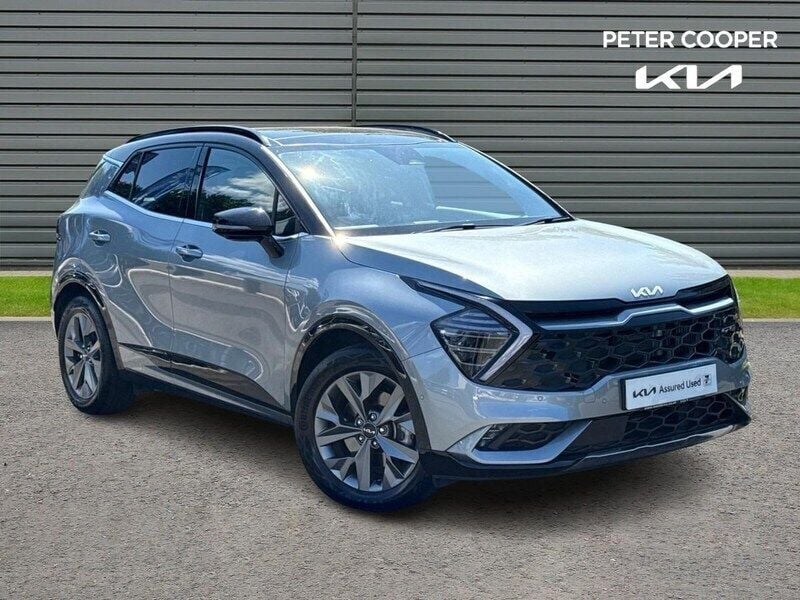Silver Used 2024 Kia Sportage GT-Line S SUV | £32,243 (Good price) - Image 1/4