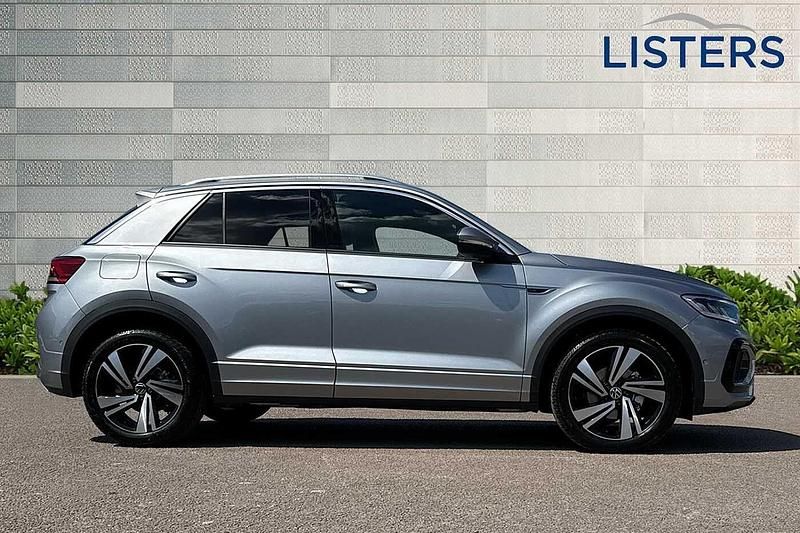 Used VW T-Roc R-line 150 HP (110 kW) 2025 Pyrite silver SUV