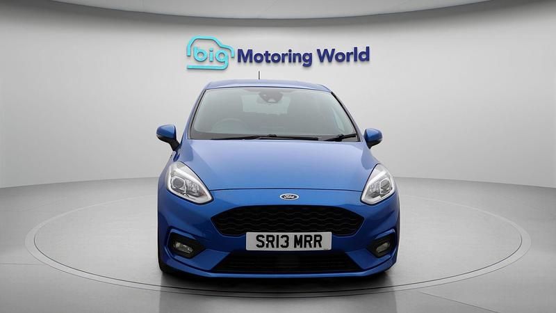 Used Ford Fiesta ST-Line 125 HP (91 kW) 2019 Blue Hatchback