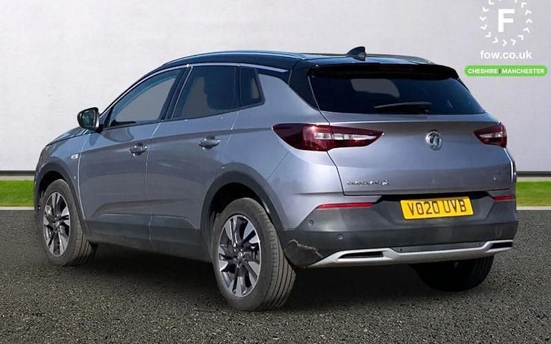 Used Vauxhall Grandland X SRi 131 HP (96 kW) 2020 Grey SUV