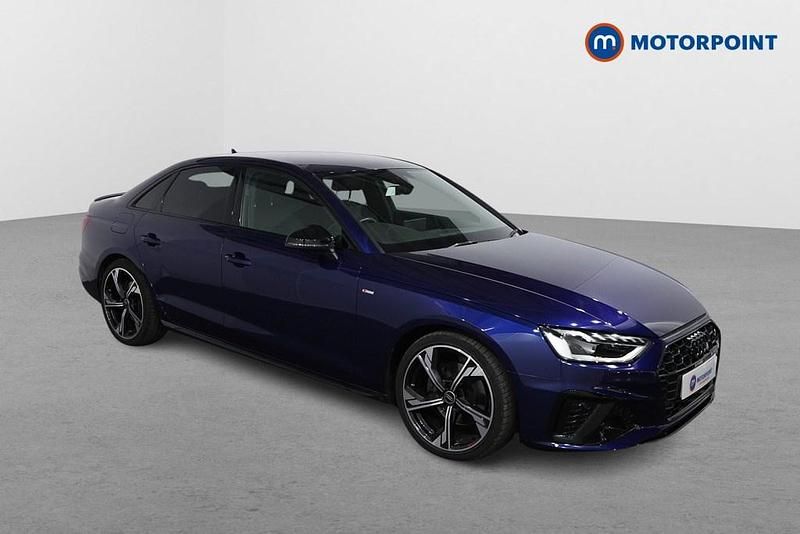 Blue Used 2023 Audi A4 Black Edition Sedan | £26,949 (A bit pricey) - Image 1/4
