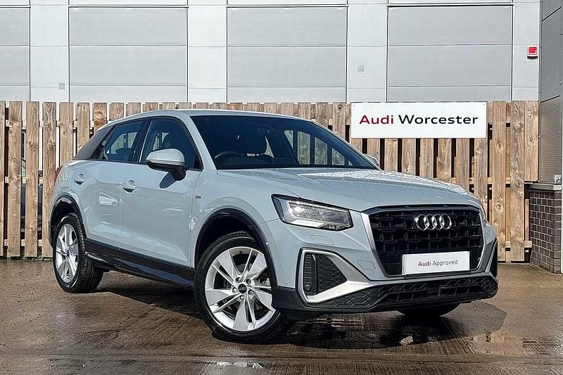 Grey Used 2022 Audi Q2 S-Line SUV | £21,891 (Expensive) - Image 1/4