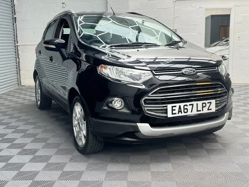 Used Ford Ecosport Titanium 95 HP (69 kW) 2017 Black SUV