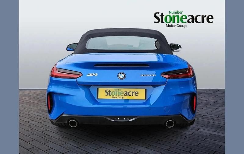 Used BMW Z4 M Sport 194 HP (142 kW) 2020 Blue Cabriolet