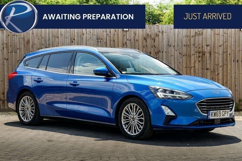 Blue Used 2019 Ford Focus Titanium X Estate | £10,995 (Fair price) - Image 1/1