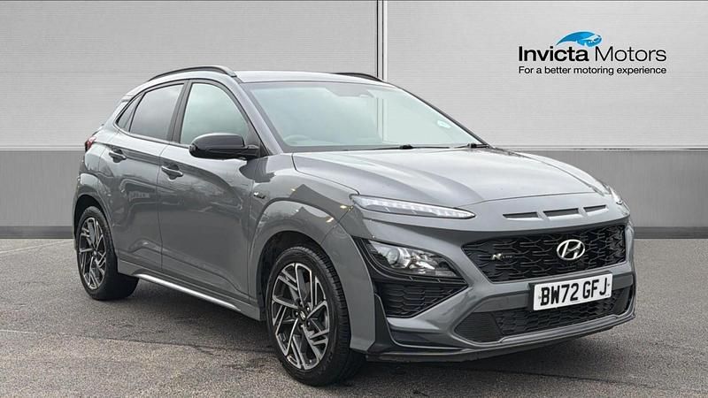 Used Hyundai Kona N Line 120 HP (88 kW) 2023 Galactic grey SUV