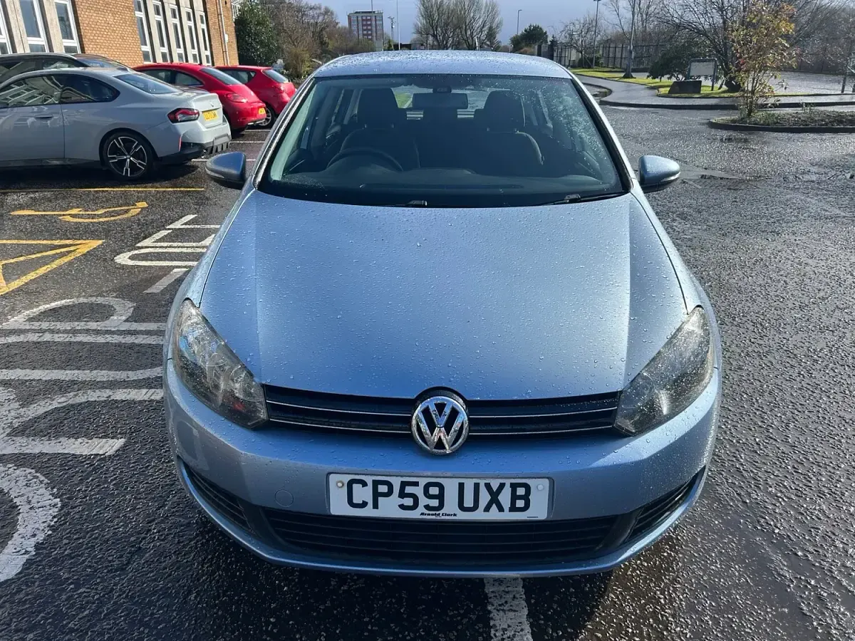 Used VW Golf VI SE 160 HP (117 kW) 2010 Blue Hatchback