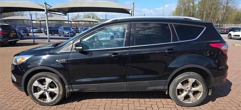 Used Ford Kuga Titanium 120 HP (88 kW) 2017 Panther black SUV