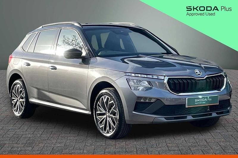 New Skoda Kamiq Design Edition 85 HP (62 kW) 2026 Graphite grey metallic black magic pearl effect SUV