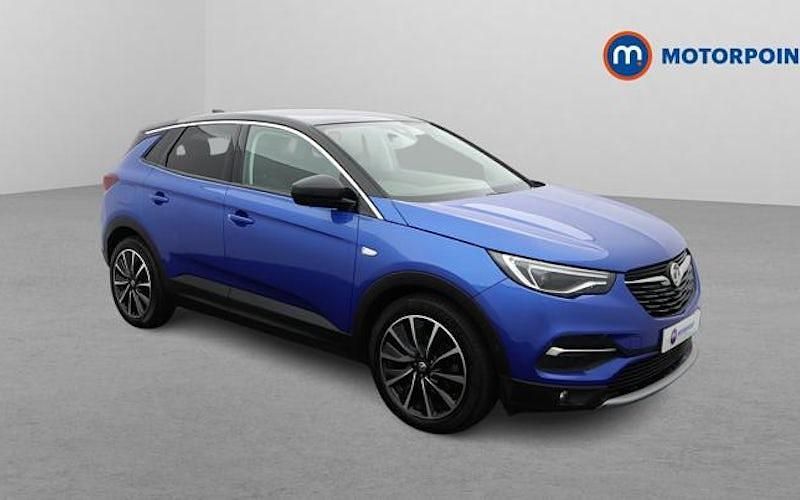 Used Vauxhall Grandland X Ultimate 131 HP (96 kW) 2021 Blue SUV