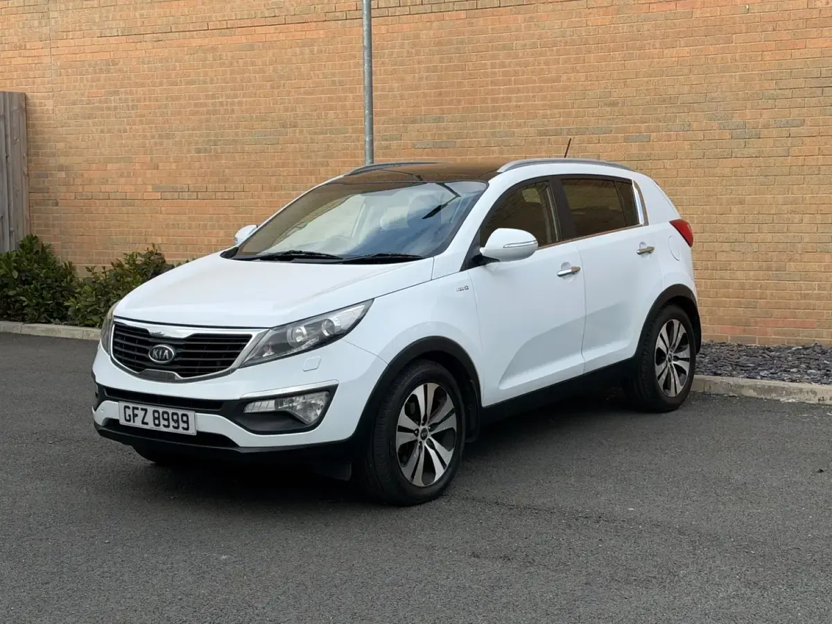 Begagnad Kia Sportage 134 HK (98 kW) 2011 Vit SUV