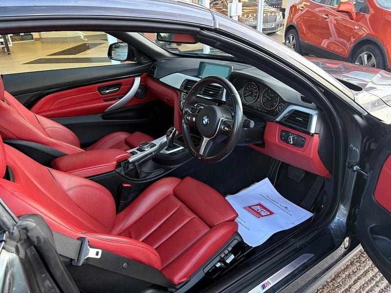 Used BMW 420 M Sport 190 HP (139 kW) 2017 Mineral grey Cabriolet