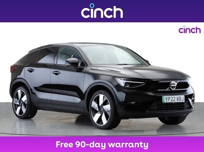 Black Used 2022 Volvo C40 Pro SUV | £25,329 (Fair price) - Image 1/3