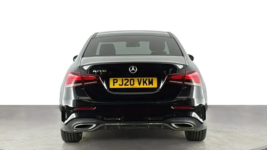 Used Mercedes A200 AMG line 2020 Black Sedan