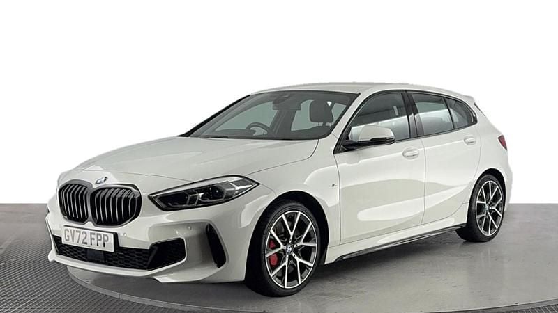 White Used 2023 BMW 128 Comfort Edition Hatchback | £24,420 (Good price) - Image 1/4