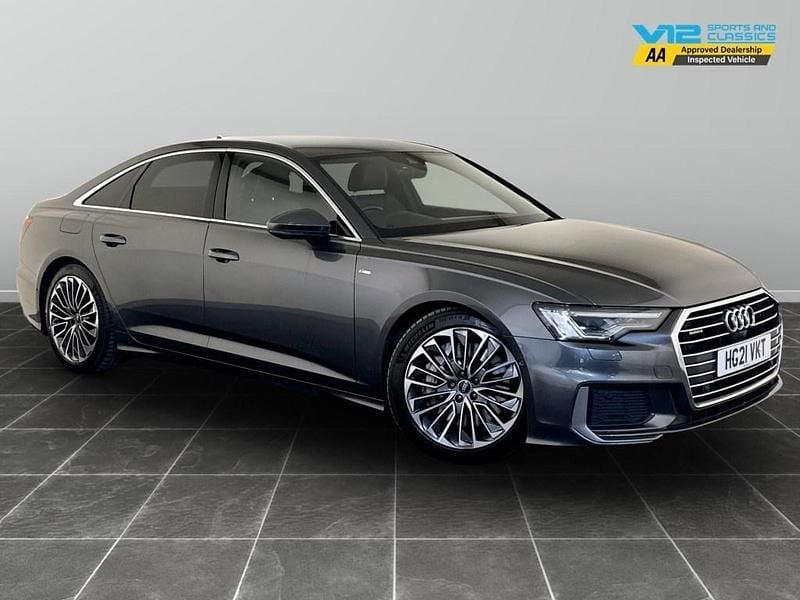 Grey Used 2021 Audi A6 S-Line Sedan | £18,795 (A bit pricey) - Image 1/2