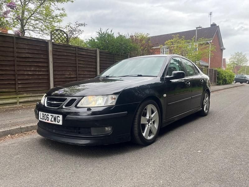 Black Used 2006 Saab 9-3 Aero Sedan | £2,995 (Fair price) - Image 1/4