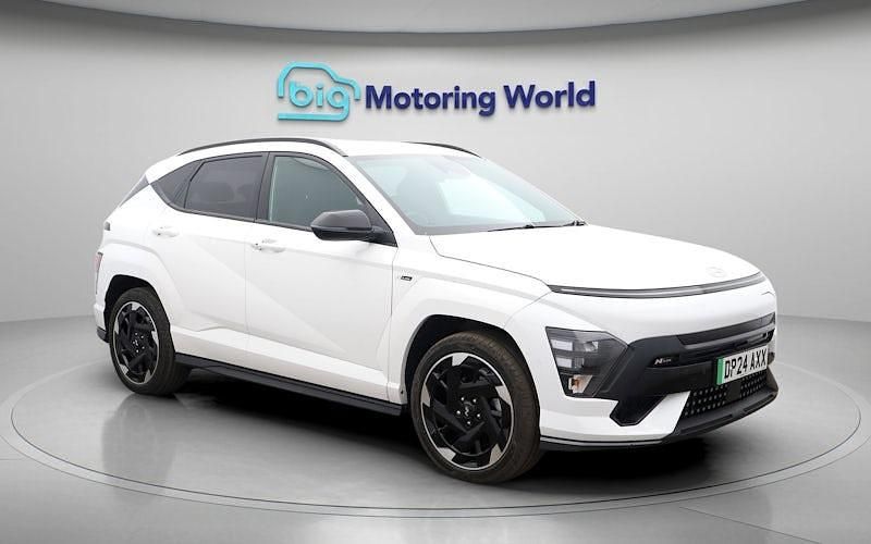 Used Hyundai Kona N Line 160 kW (218 HP) 2024 White SUV