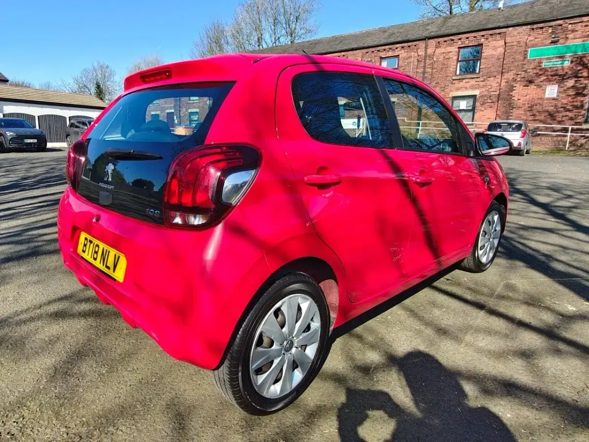 Used Peugeot 108 Active 2018 Red Hatchback
